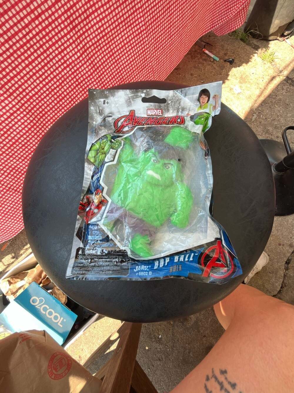Marvel Avengers Hulk Bop Ball by Jaru